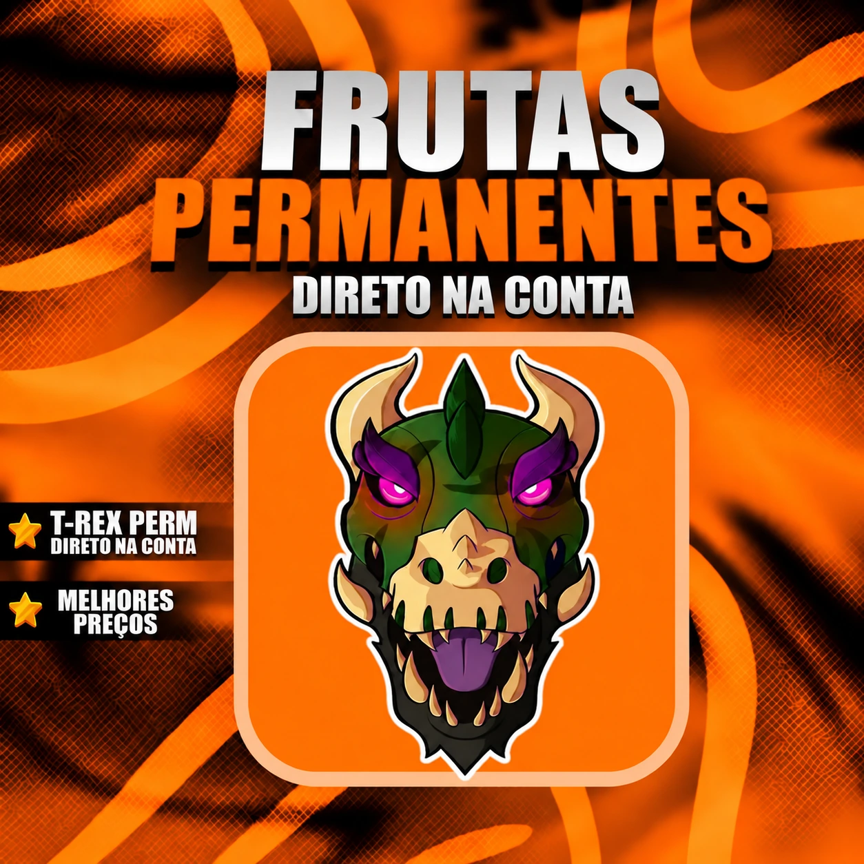 『 🍎 』 T-REX PERMANENTE